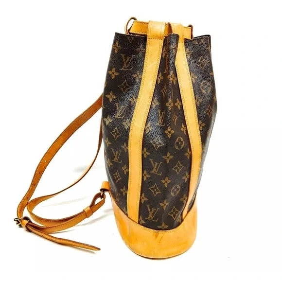 Louis Vuitton LV Shoulder Bag Randonnee PM Brown Monogram - Picture 4 of 11